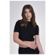 Target Γυναικεία κοντομάνικη μπλούζα Crop Top "Rib Viscose"